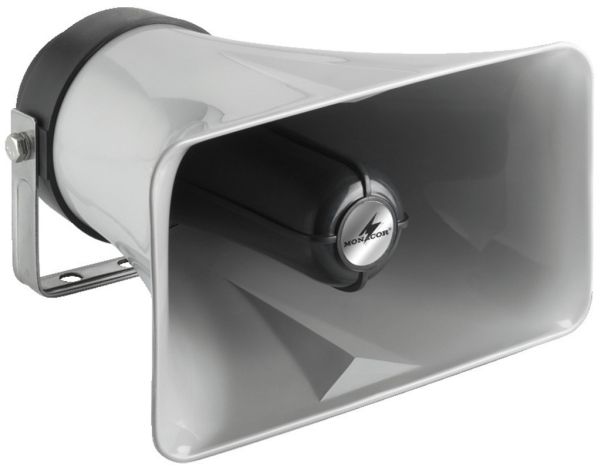 Monacor NR-33KS, Kan monteres på væggen, 12 W, 25 W, 8 ohm (O), 106 dB, 275 - 7000 Hz