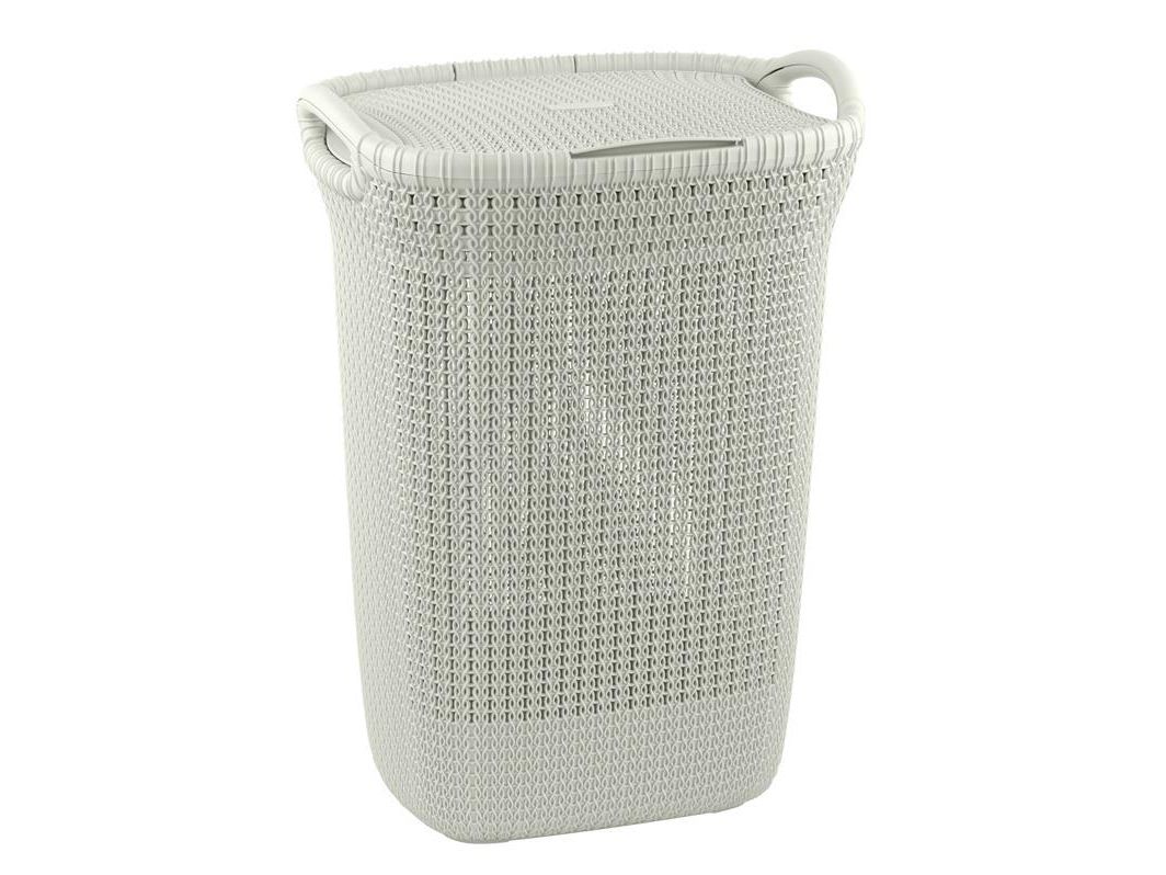 Curver Knit 57L Creme Vasketøjskurv (228391 )