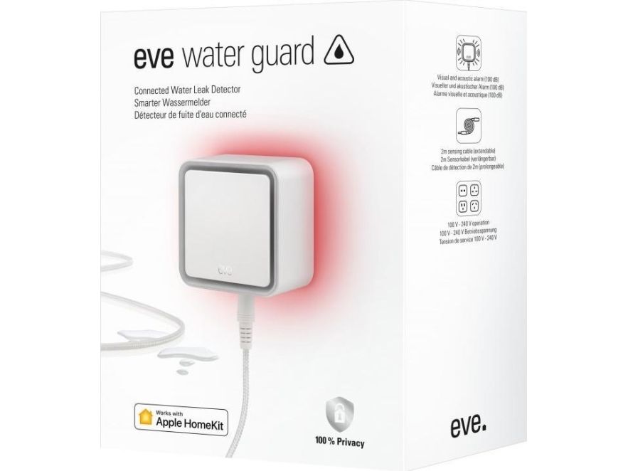 Eve Water Guard - Vandlækssensor - Trådløs - Bluetooth