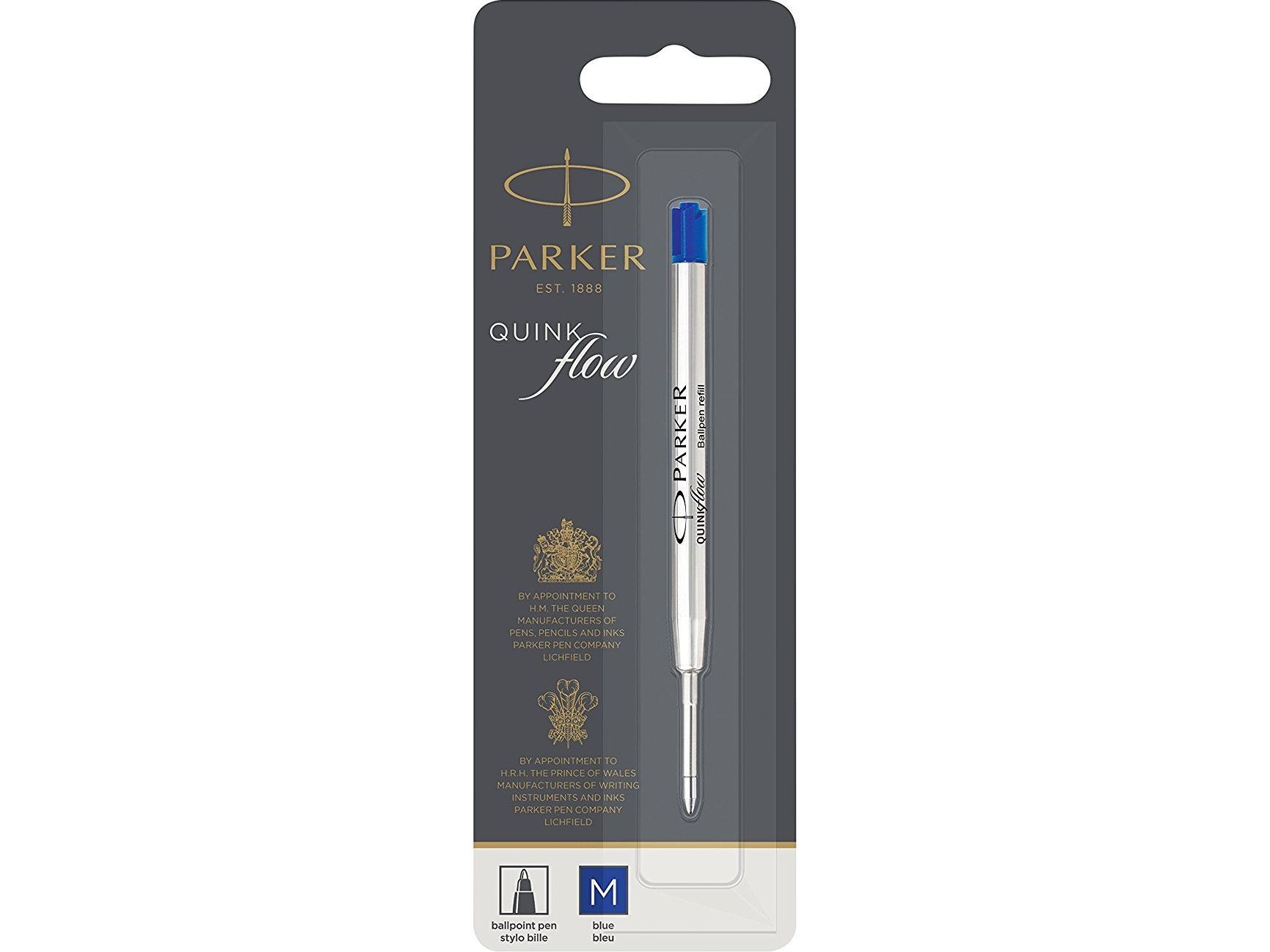 Parker 1950371, Blau, Medium, Edelstahl, 1 Stück(E)