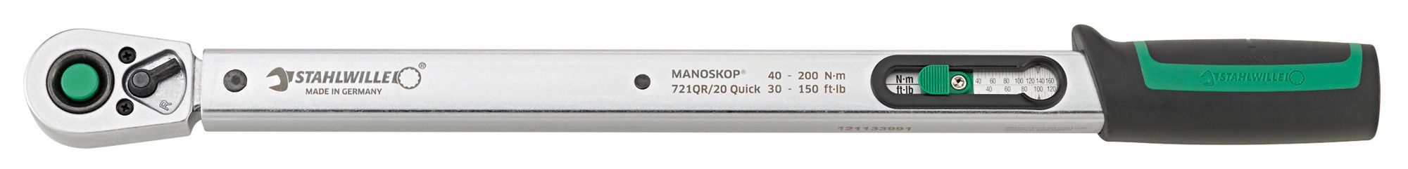 Stahlwille 50204120, Klick-Drehmomentschlüssel, 1,34 Kg