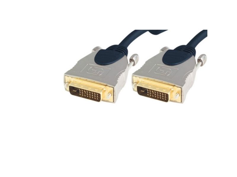 Shiverpeaks Sp-Professional Dvi-Kabel 2 M Dvi-D Blau - Chrom (Sp77442)