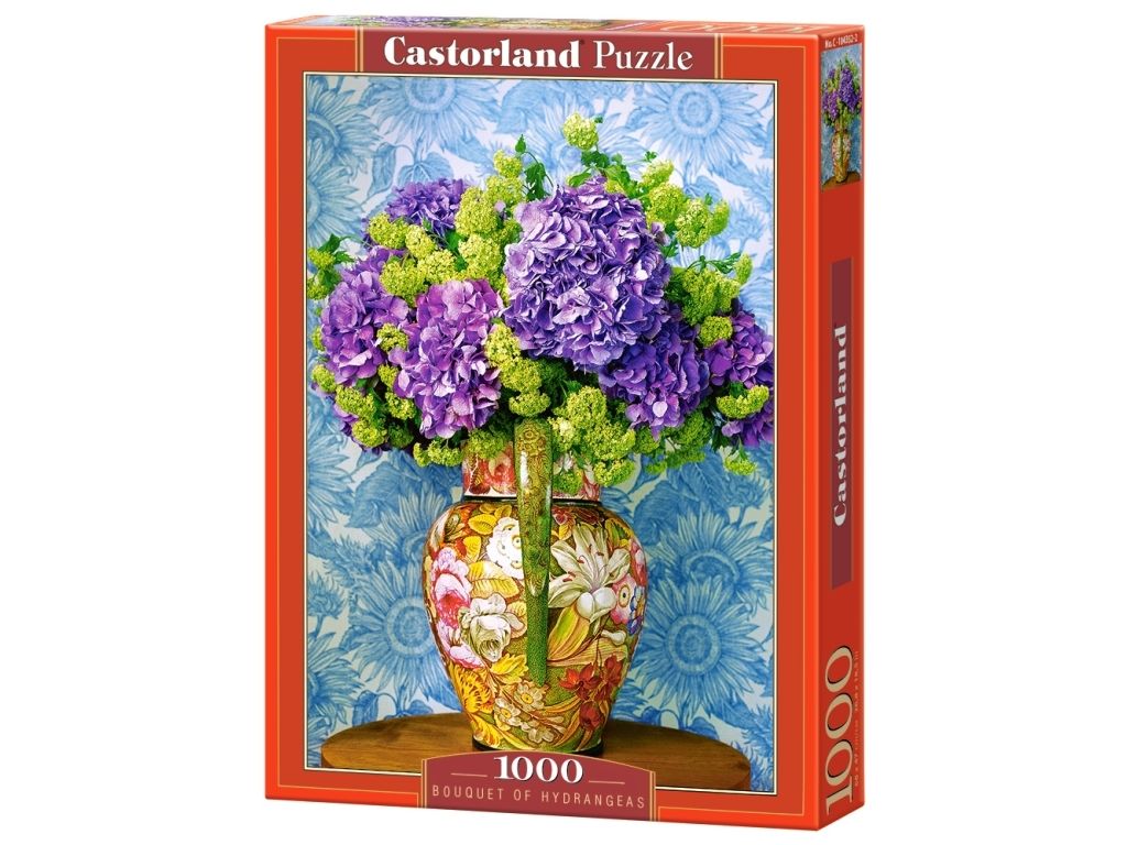 Castorland Bouquet Of Hydrangeas 1000 Pcs, 1000 Stück(E), Flora, 9 Jahr(E)