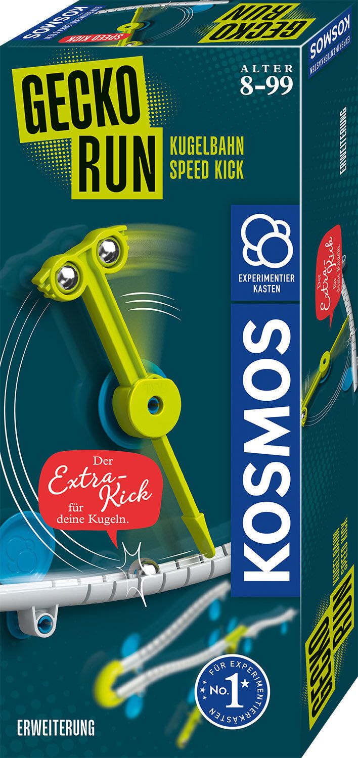 Kosmos Gecko Run Speed Kick, Forsøgssæt, Fysik, 8 År, Flerfarvet