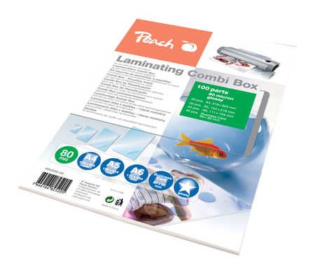 Peach - 100-pack - lamination pouches