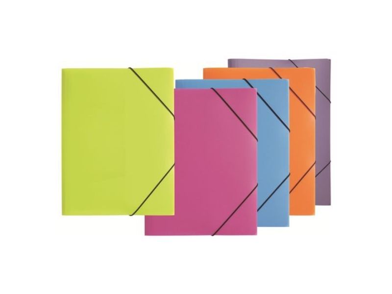 Pagna Lucy Colours - 3-Folds Mappe - For A3 (297 X 420 Mm) - Gennemsigtig
