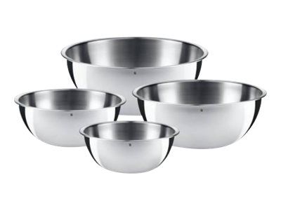 Wmf Küchenschüssel-Set 4-Teilig Gourmet, Schüssel-Set, Rund, Edelstahl, Edelstahl, 4 Stück(E)