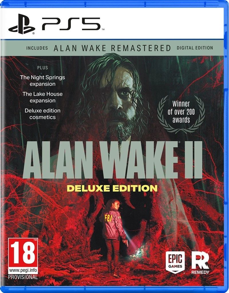 Alan Wake 2 - Deluxe Edition (inkl. Alan Wake Remastered - Digital Edition) (PS5) | Spel - Spel - Playstation 5 | GameStuff