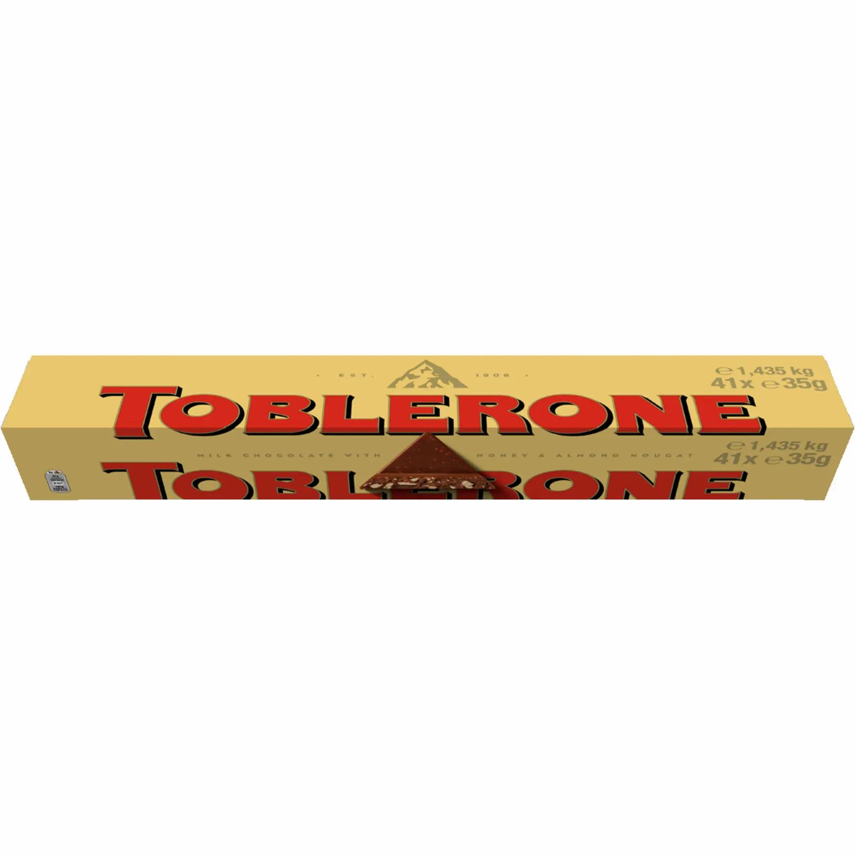 Toblerone XL 1,435 kg - med 41 stk. x 35g