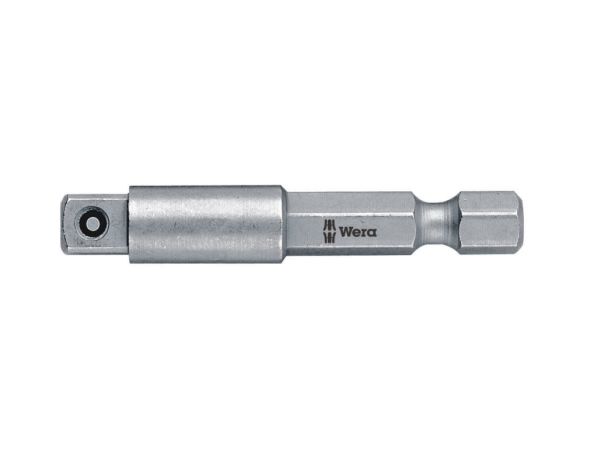 Wera 870/4 Værktøjsskaft (forbindelsesdel), Sekskantet skaft, 25,4 / 4 mm (1 / 4), Sekskantet skaft, 6,35 mm (0.25), 1 stk, 50 mm