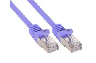 InLine 72500P, 10 m, Cat5e, SF/UTP (S-FTP), RJ-45, RJ-45, Lilla