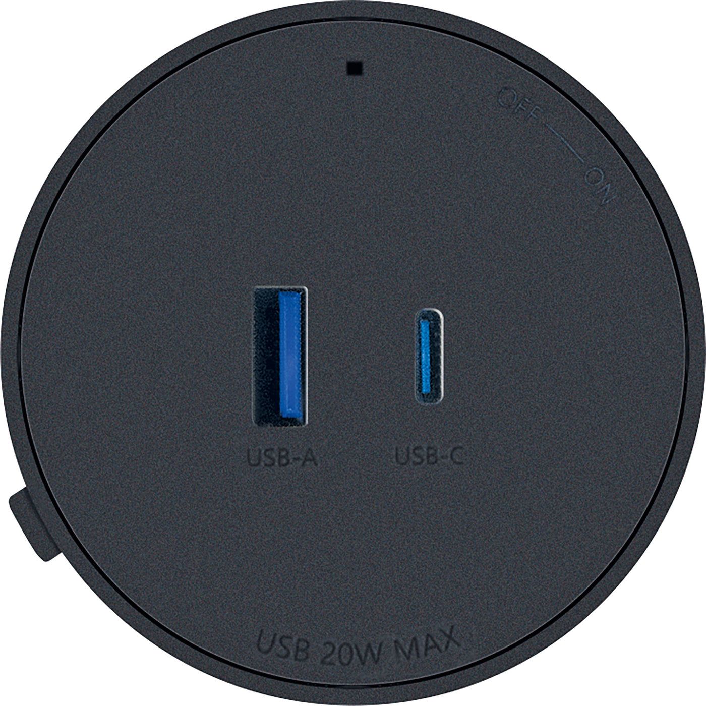 Schwaiger MSPS0310, Lige, 240 V, 50 Hz, 0,5 A, Sort, 6,2 cm
