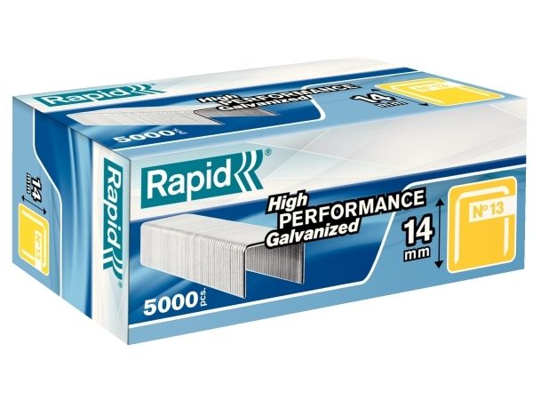 Rapid Silber Büroklammer, Typ 13 Feindrahtklammer 14 Mm (5000X) - Image 8