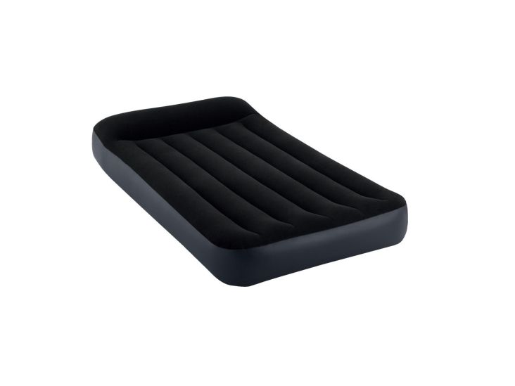 Intex Durabeam Pillow Rest Classic Twin, Enkelmadras, Rektandel, Indendørs & Udendørs, Indbygget Luftpumpe