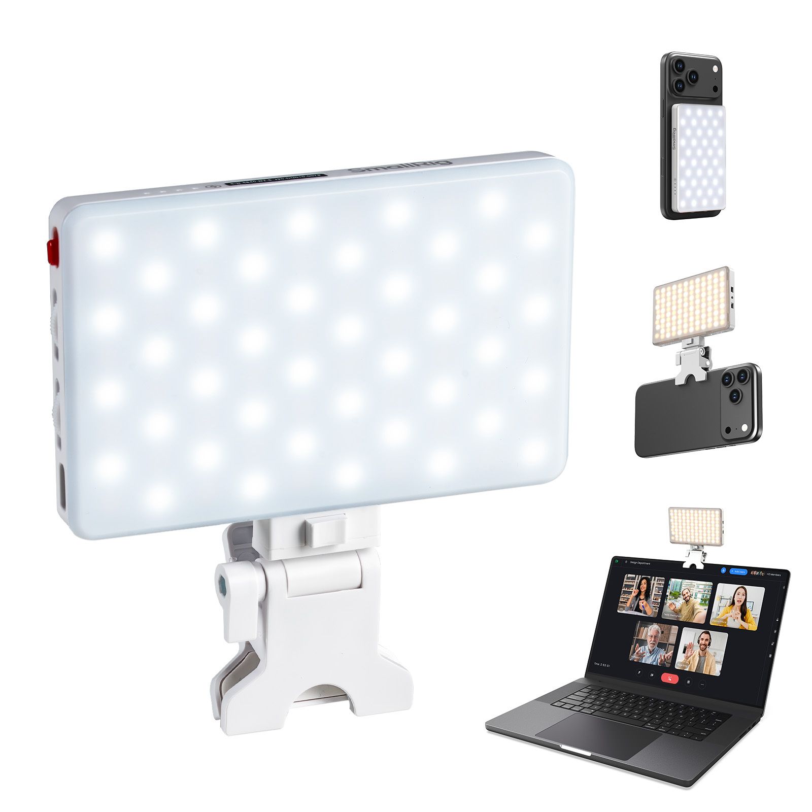 Smallrig 5640 M3 Led-Leuchte Für Smartphone, Weiß