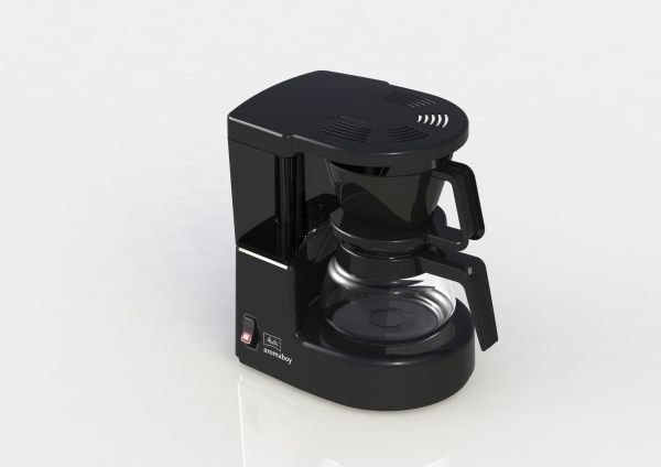 Melitta Aromaboy, Filterkaffeemaschine, Gemahlener Kaffee, 500 W, Schwarz