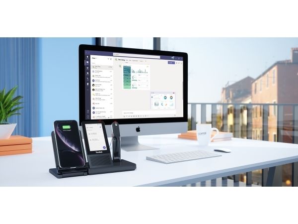 Yealink Whc60 - Trådløs Opladningsstander - For Yealink Wh66, Wh67