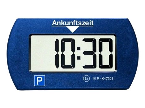 Needit Park Mini, Elektronisk, Blå, Acrylonitrilbutadienstyren, Glas, Lithium, CR-2450, 3 V