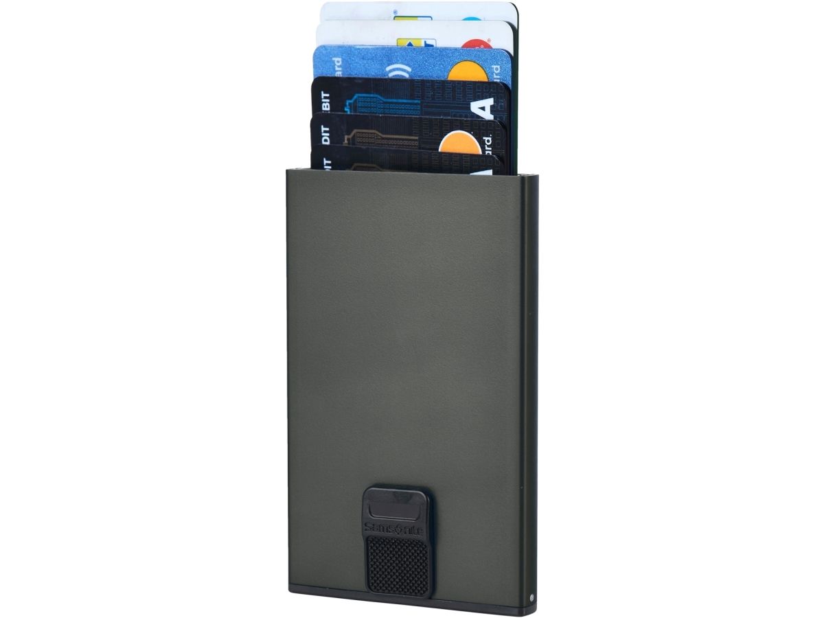 Samsonite Alu Fit Card Case, Gray