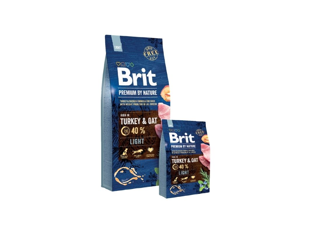 Brit Premium By Nature Light, Universal, Apfel, Huhn, Mais, Truthahn, 3 Kg