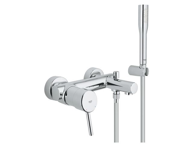 Grohe Concetto, Badekar & Bruser, Dørgreb, Metal, 1/2", Krom