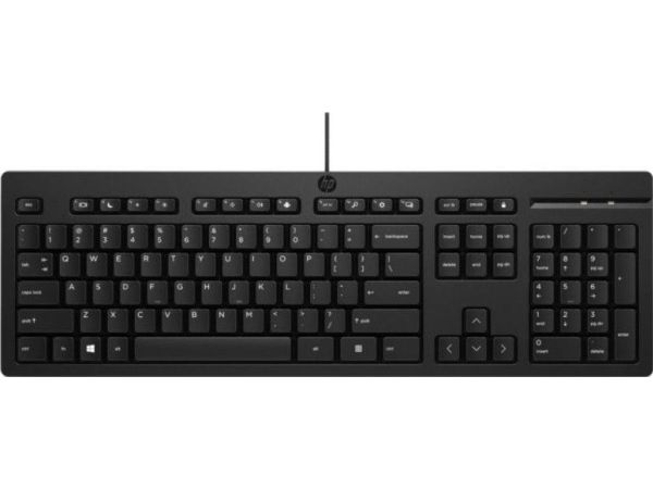 Hp 125 - Tastatur - Usb - Finsk - For Hp 295 G8 Chromebook X360 Elite Mini Conference G9 Laptop 15S-Eq3029nl