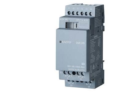 Siemens 6Ed1055-1Hb00-0Ba2, Digital, Indgang/Udgang, 8 Kanaler, Relækanal, 4 Kanaler, 4 Kanaler