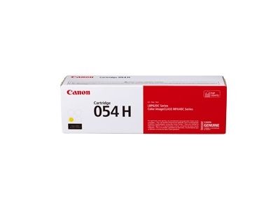 Canon 054 H - Høj kapacitet - gul - original - tonerpatron - for imageCLASS LBP622Cdw, MF641CW, MF642Cdw, MF644Cdw