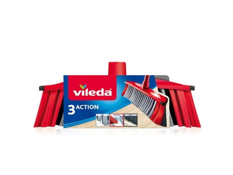 BROOM VILEDA 3 ACTION WITH HANDLE