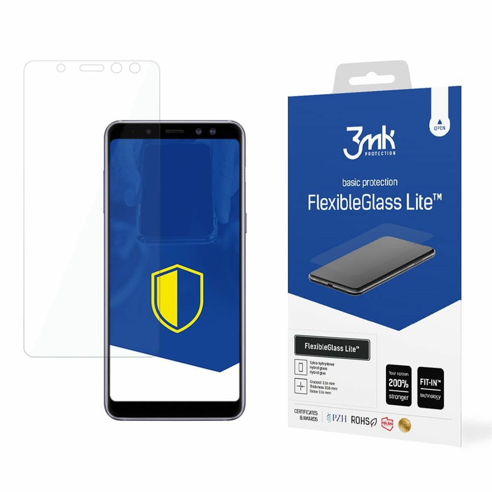 3Mk Flexibleglass Lite, Galaxy A8 2018, 1 Stück(E)