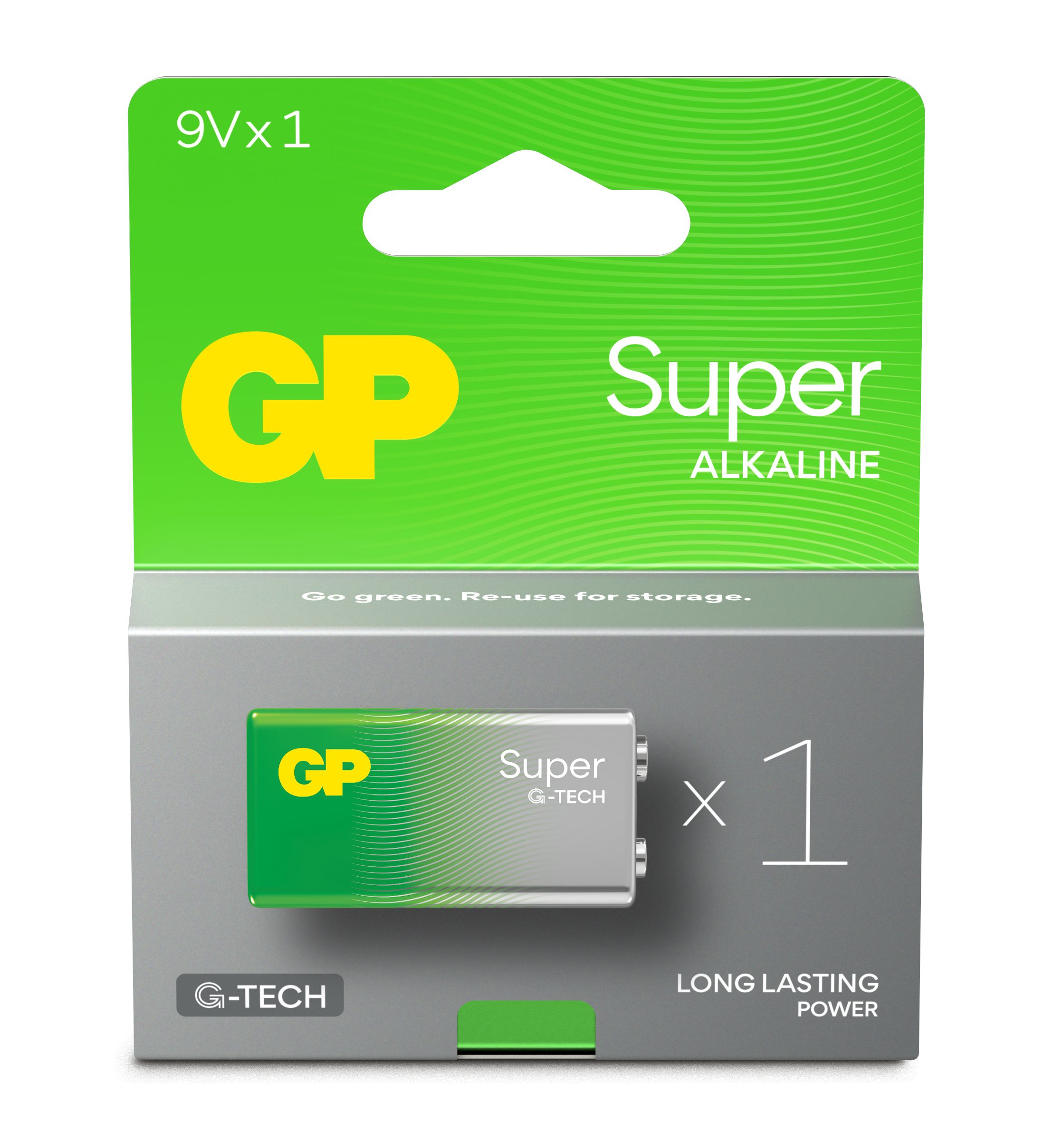 GP Battery Super Alkaline 9V/6LF22 1-pack