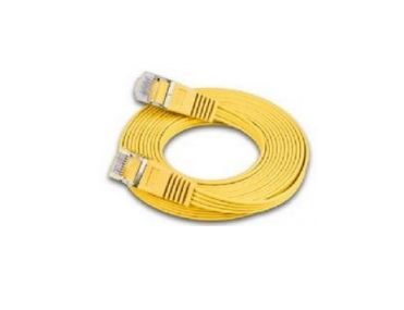 Slim Patchkabel Slim Utp Netzwerkkabel Gelb 0,75 M Cat6 U/Utp (Utp) (Pkw-Slim-Kat6 0,75 Ge)