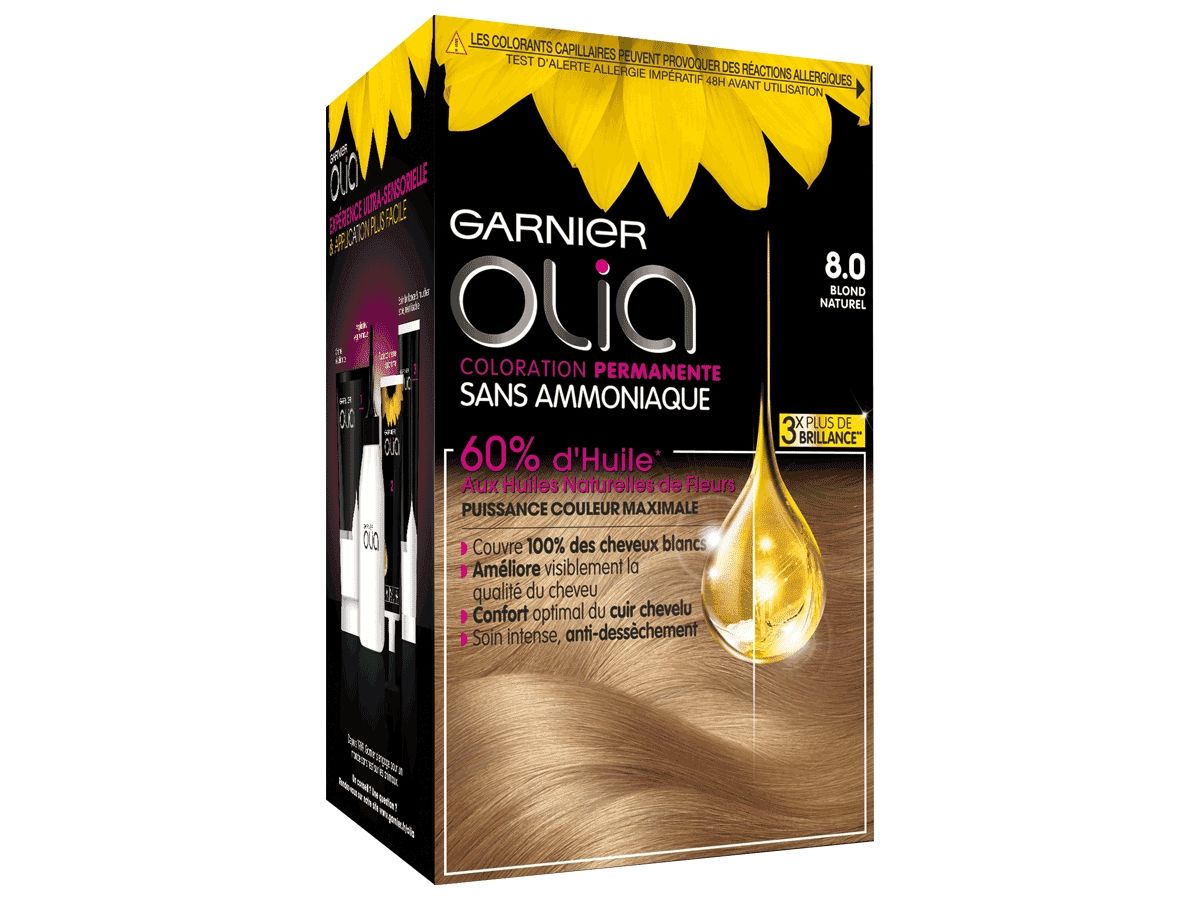 Garnier Olia Permanent Coloring 80 Light Blond
