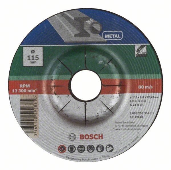 Bosch 2 609 256 336, Klippskiva, Metall, 11,5 cm, Varje varumärke, 2,22 cm, Multifärg | Verktyg & Verkstad - Handverktyg - Tillbehör til Handverktyg | GameStuff