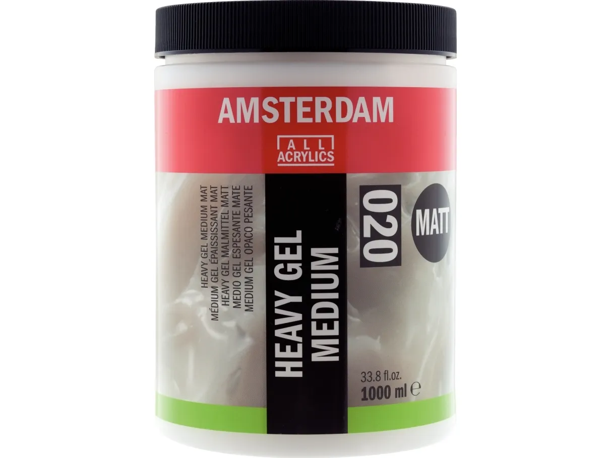Amsterdam Heavy gel medium matt 020 jar