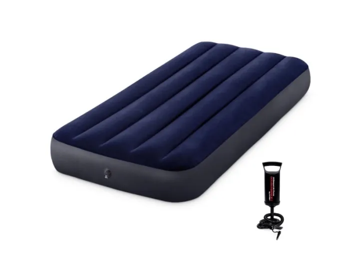 INTEX Jr. Twin Dura-Beam Series Classic Downy Airbed 76 x 19 | Utomhus - Camping - Luftmadrass | GameStuff