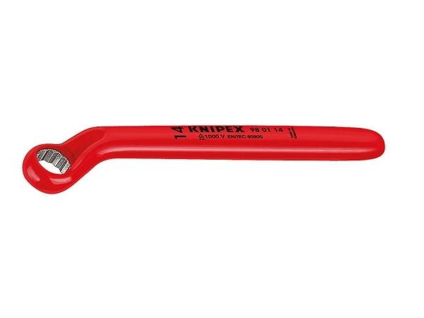 Knipex 98 01 09, Chrom-Vanadium-Stahl, 9 Mm, Rot, 165 Mm, 78 G, 1 Stück(E)