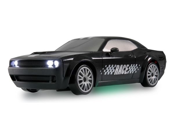 Amewi Drift Muscle Car 4WD 1:20 RTR sort med undervognsbelysning