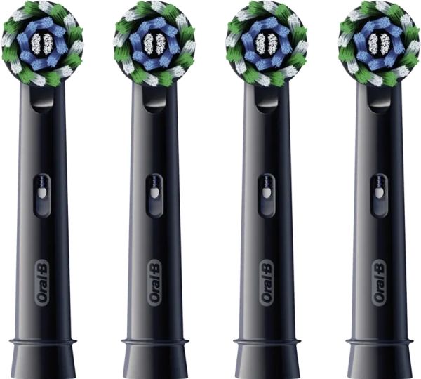 Oral-B 015431, 4 Stück(E), Schwarz, Oral-B, Karton Mit Aufhänger