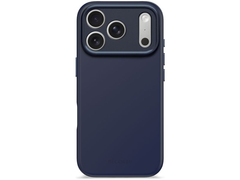 Decoded Silicone Backcover Apple Iphone 17 Pro True Navy, Cover, Apple, Iphone 17 Pro, 16 Cm (6.3"), Marineblå