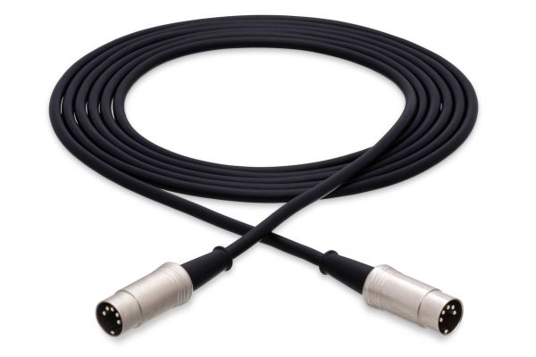 Hosa Technology Mid-510, Din (5-Pin), Hanstik, Din (5-Pin), Hanstik, 3,05 M, Sort