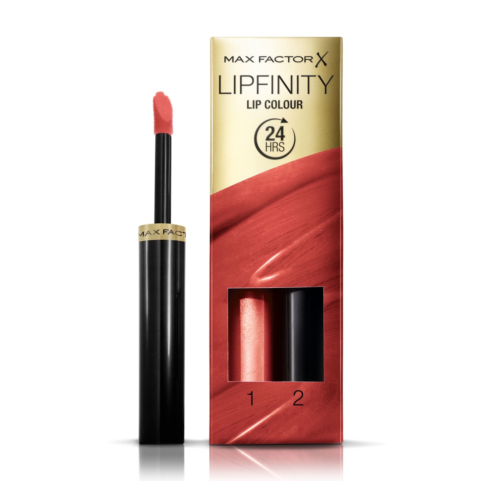 Max Factor Lipfinity Lipcolour 24H 115 Confident Long Lasting Lipstick 42 Grams