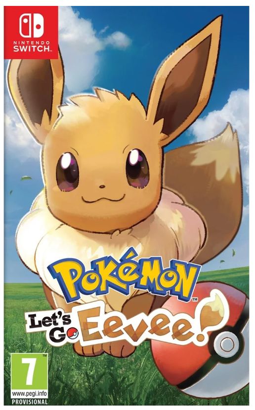 Nintendo Pokémon: Let''s Go, Eevee!, Nintendo Switch, Multiplayer-tilstand, RP (Rating Pending)