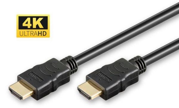 Microconnect - Ultra High Speed - Hdmi-Kabel Mit Ethernet - Hdmi-Stecker Gerade Auf Hdmi-Stecker Gerade - 3M - Schwarz - Dolby Truehd-Unterstützung,