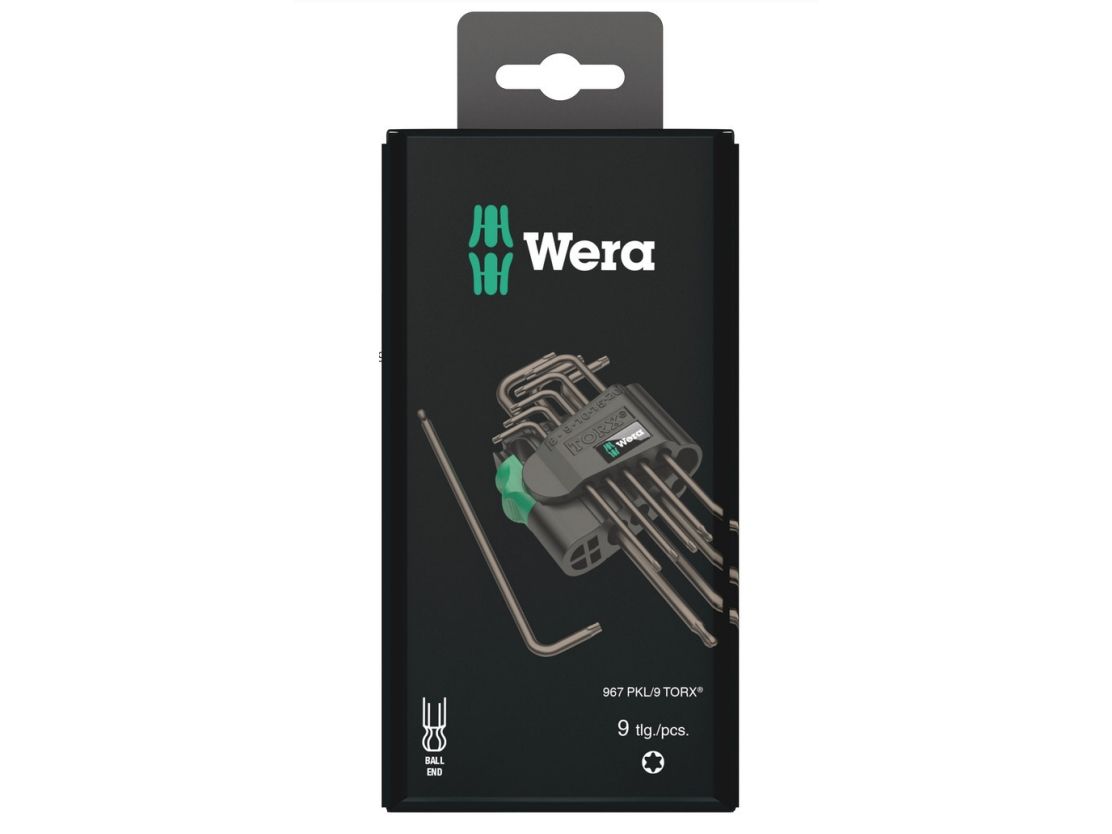 Wera 05073598001, L-Torx Nøgle, Tx8, Sort, Kina, 80 Mm, 28 Mm