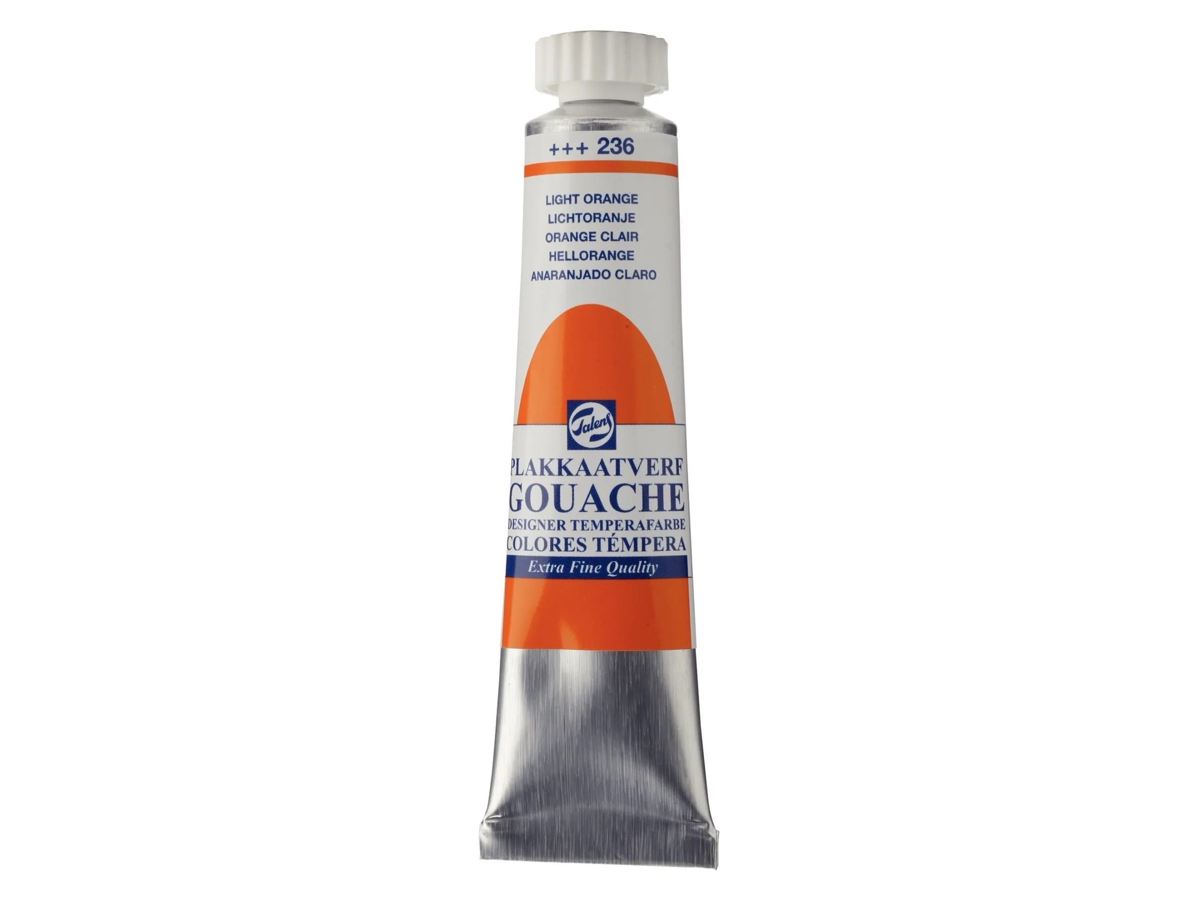 Talens Gouache Extra Fine Quality Tube Light Orange 236 | Skola & Hobby - Konstmaterial - Gouache | GameStuff
