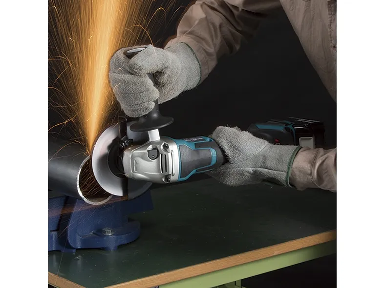 Makita DGA508Z, 8500 RPM, 12,5 cm, Batteri, 2,5 kg, Borstl&ouml;s motor