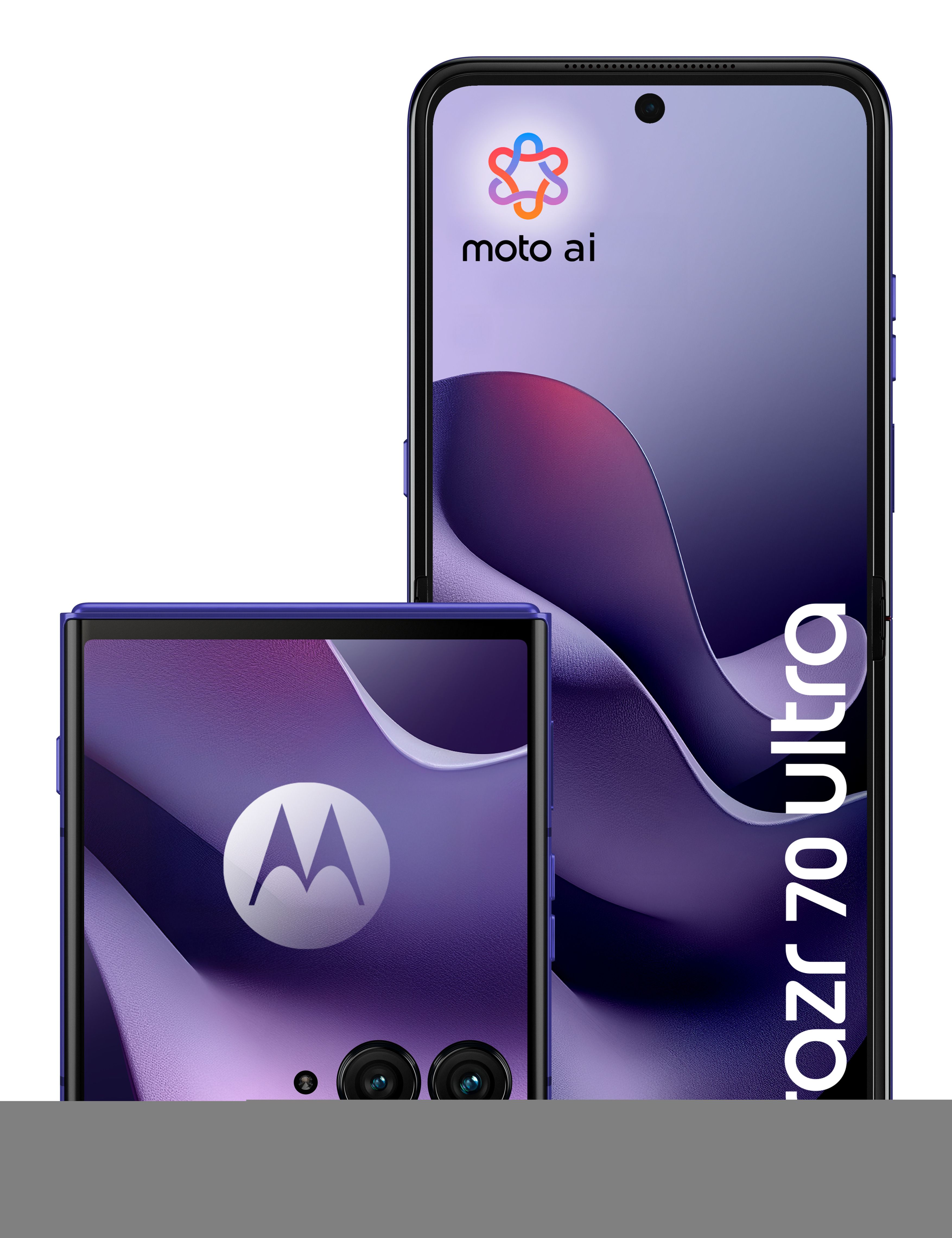 Motorola Razr 70 Ultra Smartphone 512 Gb 5G, Orient Blue
