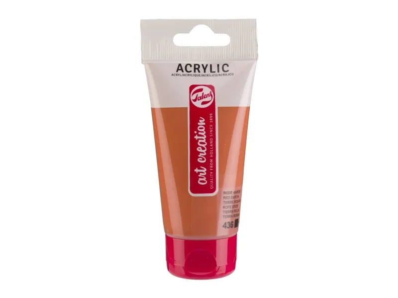 Talens Art Creation Acrylic Colour Tube Red Earth 436 | Skola & Hobby - Konstmaterial - Akryl & Akvareller | GameStuff
