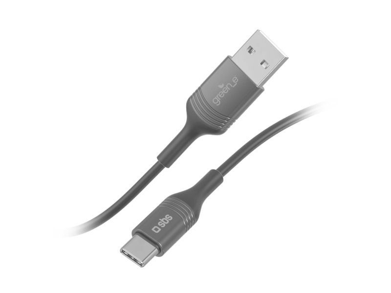 Sbs Grecableusbtck, 1,2 M, Usb A, Usb C, Sort